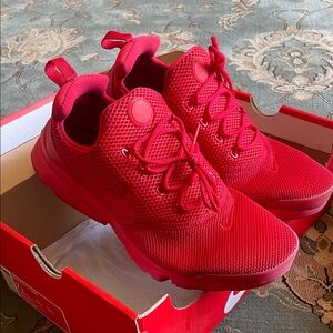 Nike Kids Vibrant Red Sneakers